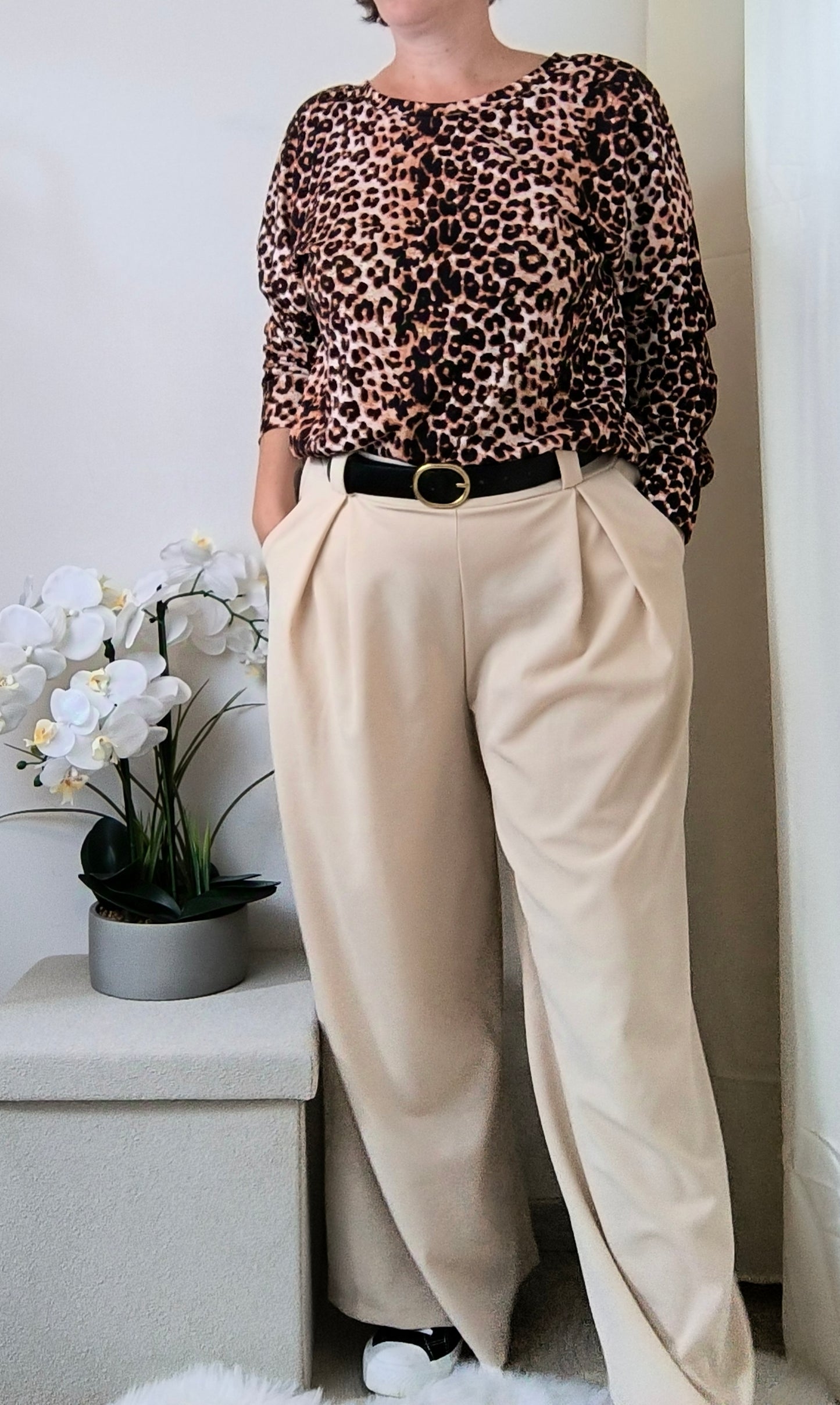 Blouse léopard "CHLOÉ"