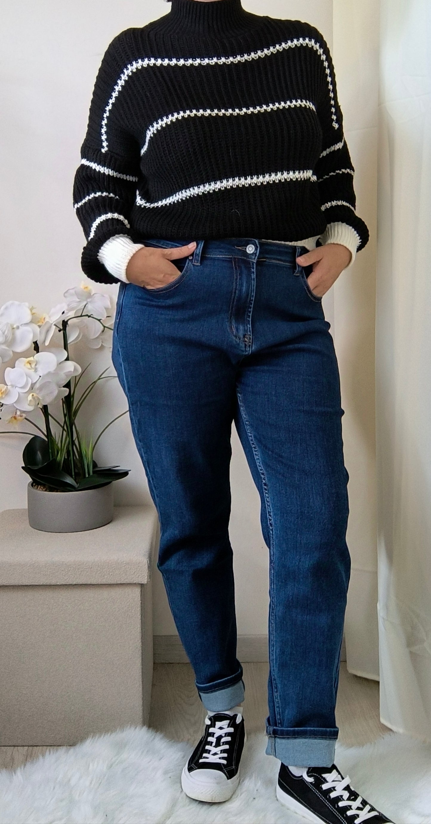 Jeans coupe mom "MORGANE"