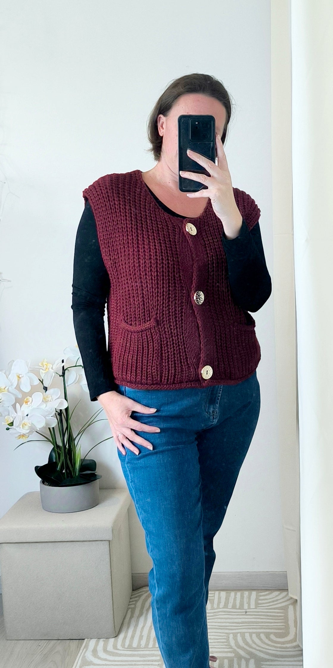 Gilet sans manche "JADE"