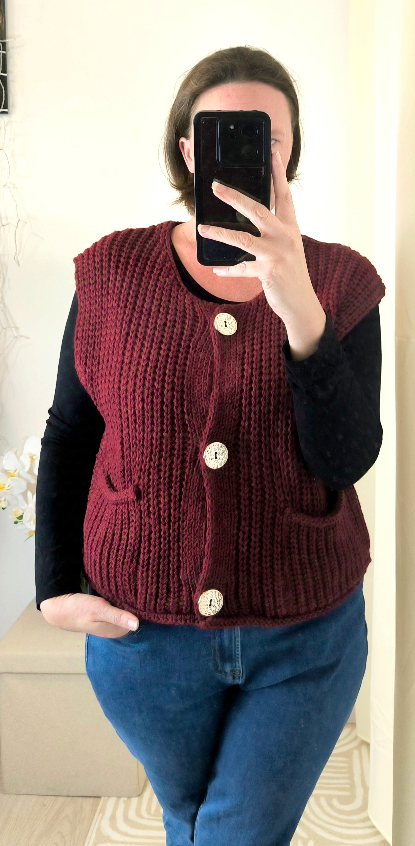 Gilet sans manche "JADE"
