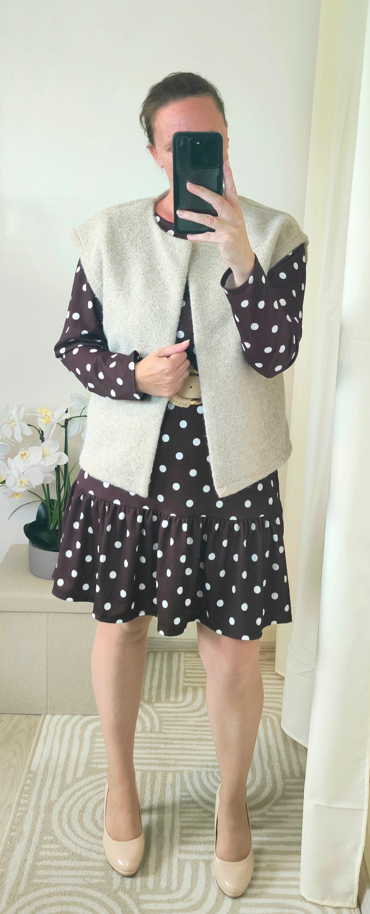 Veste sans manche "Elise"