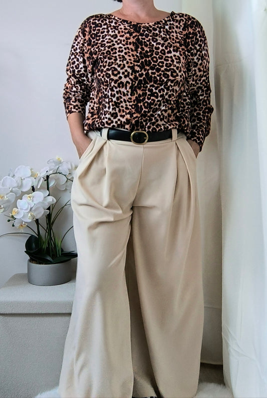 Pantalon large "CÉLINE"