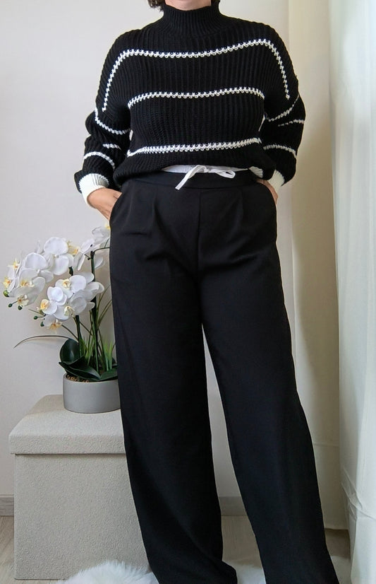 Pantalon avec lacet "CLARA"