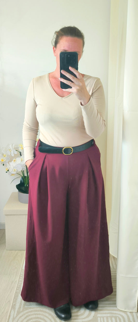 Pantalon large "Céline"