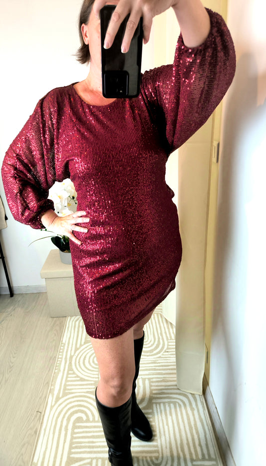 Robe pailletée "LESLIE"