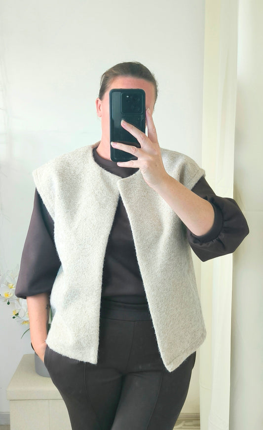 Veste sans manche "Elise"