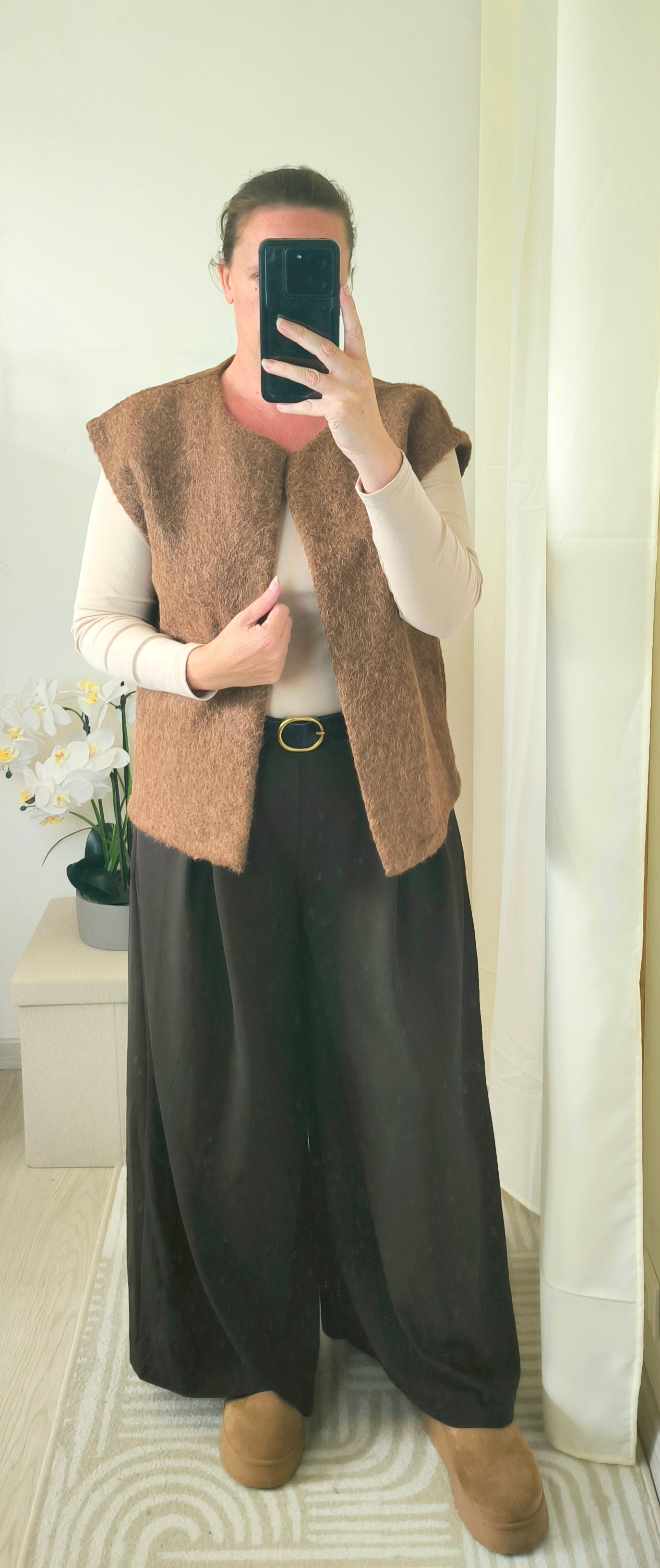 Pantalon large "Céline"