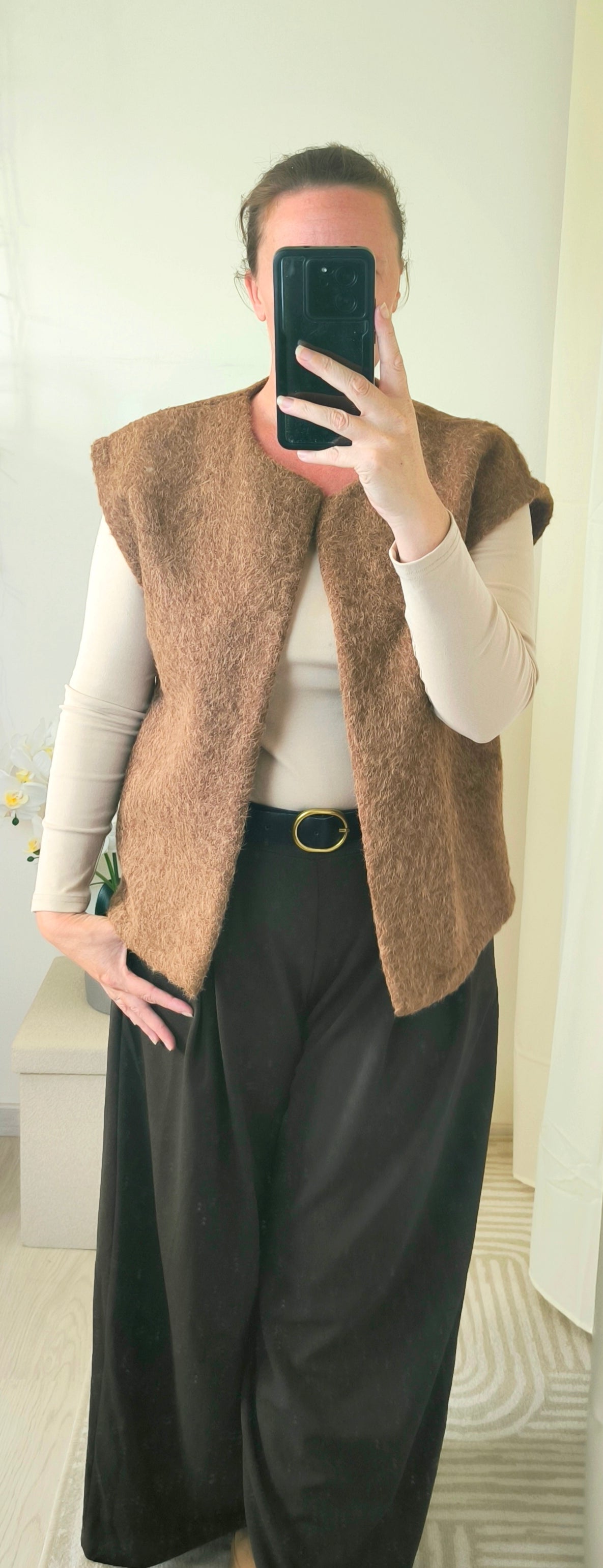 Pantalon large "Céline"