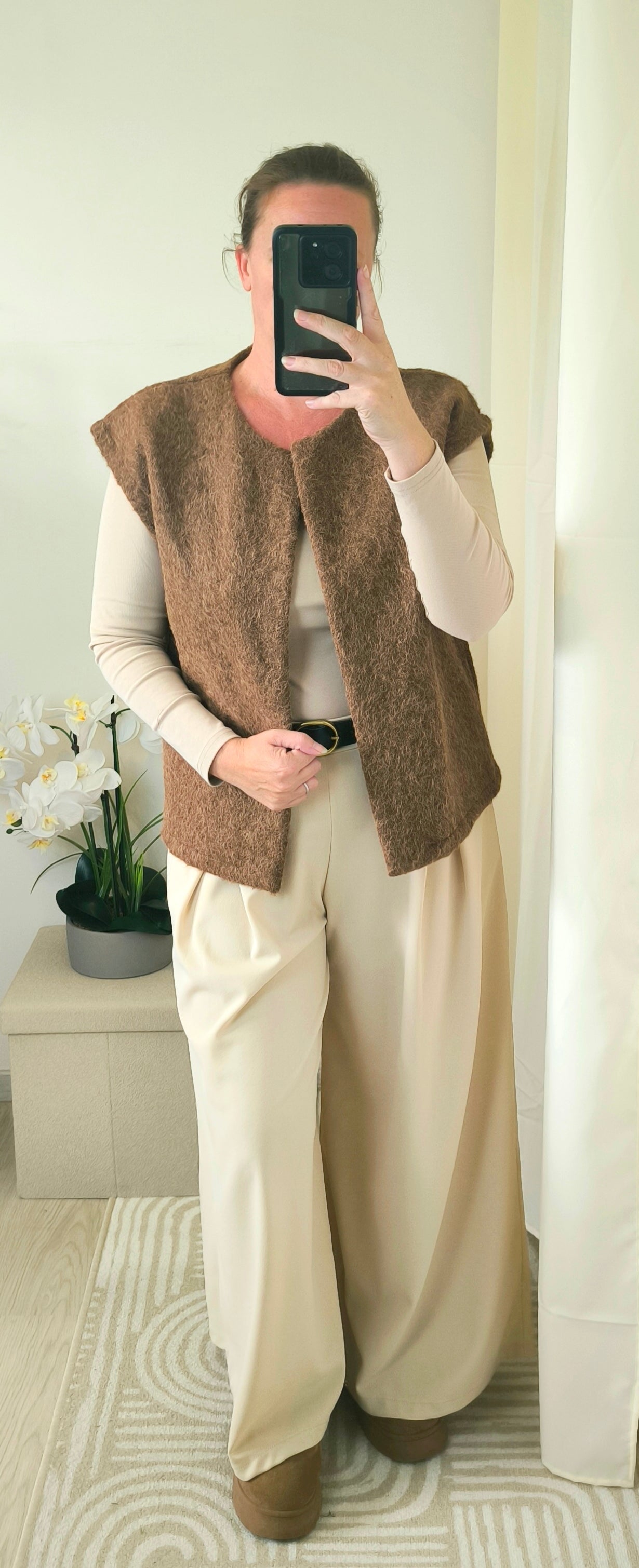Veste sans manche "Elise"